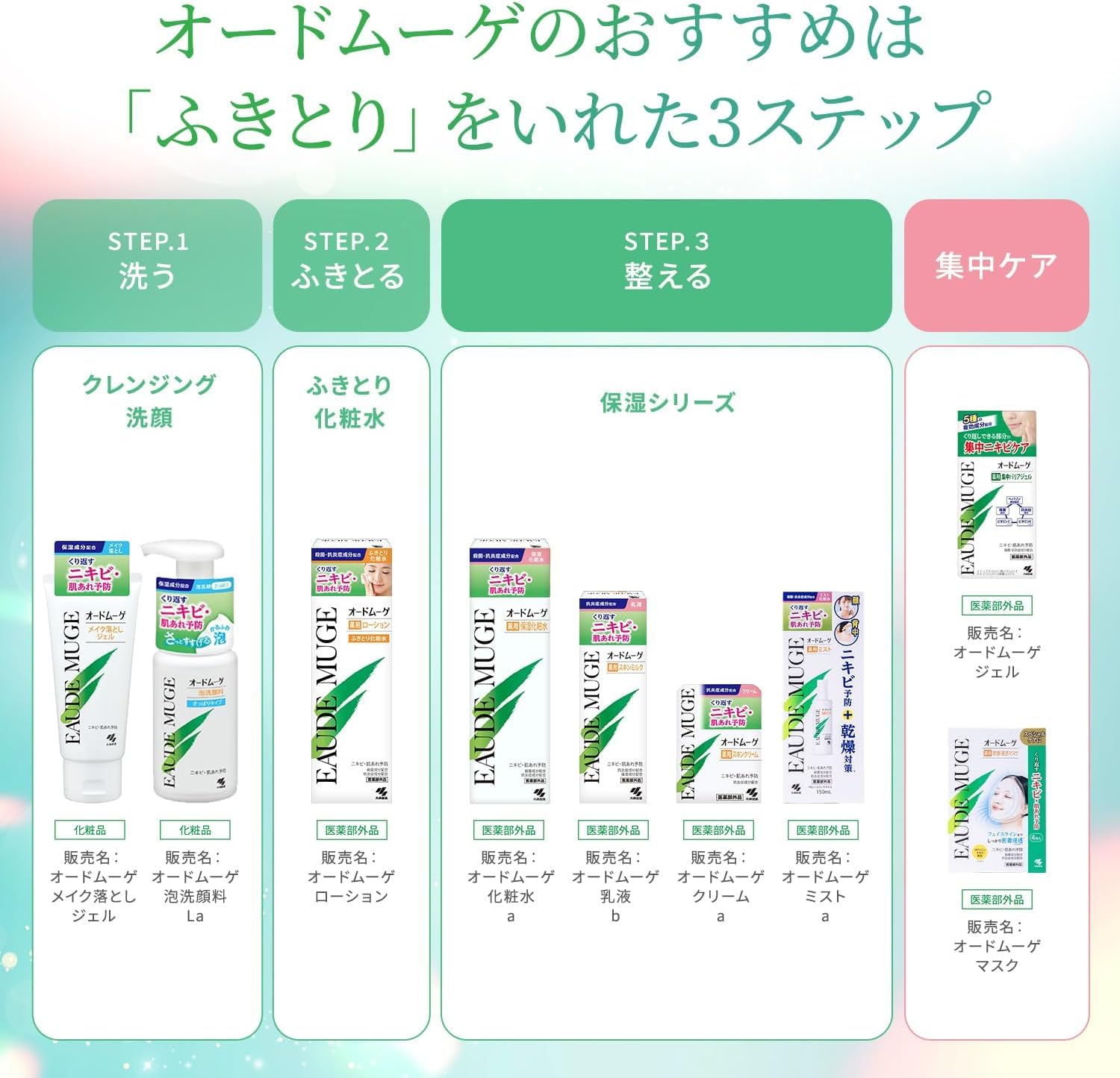 Amazon.co.jp: 【まとめ買い】オードムーゲ ふきとり美容シート 全身用